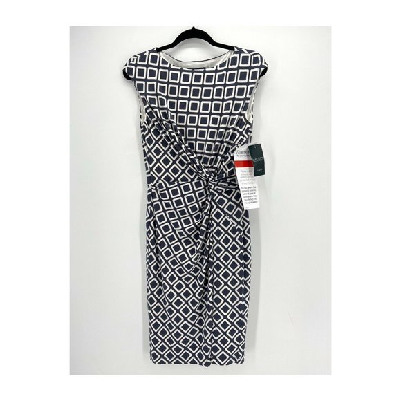 Lauren Ralph Lauren Dresses & Skirts - Lauren Ralph Lauren Diamond Print Sheath Dress NWT